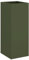 vidaXL Fioriera Verde Oliva 32x29x75 cm in Acciaio