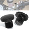 Motorrad Spiegel Blindstopfen Schrauben M10, Motorrad Abdeckkappen für M10 Spiegelgewinde, Gewinde Verkleidungsschrauben, 1×Rechtsgewinde/clockwise+1 x Links/Anticlockwise (Ein Paar)
