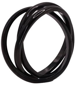 Heideman Ring Jovin Damen - aus hochwertigem Edelstahl - Silber Gold schwarz farbend - Fingerring für Frauen