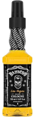 BANDIDO After Shave Herren Cologne Barber Las Vegas 150ml | Kolonya Feuchtigkeitsspendendes und Erfrischendes Rasierwasser für Männer | Frische und Schutz | Geeignet für alle Hauttypen