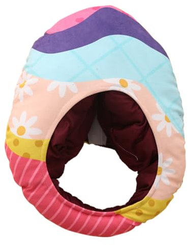 VALICLUD Cartoon Osterei Hut Lustige Cosplay Kostüm Mütze Für Ostern Weiches Fotorequisit Für Erwachsene Bunte Haardekoration Für Festlichkeiten