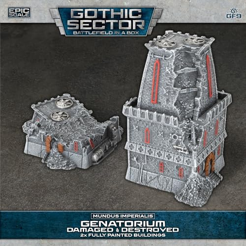 Gale Force Nine - Mundus Imperialis - Genatorium (Damaged & Destroyed)