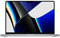 Apple MacBook Pro, 2021 mit M1 Max Chip (14-Zoll, 32GB RAM, 512GB SSD-Speicher) QWERTZ Deutsch Silber (Refurbished)
