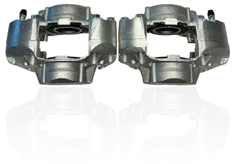Front Pair Of Brake Calipers Compatible With Ford Cortina (1970-1980) With 262mm Discs