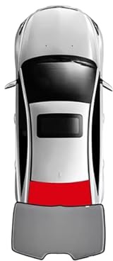 Auto-Sonnenschutz Für VW Für Touran 5T Für MK2 2016-2024 Auto Hinten Seite Baby Fenster Sonnenschutz Schild Front Windschutzscheibe Vorhang Visier Sonnenschirm(Rear Windshield)