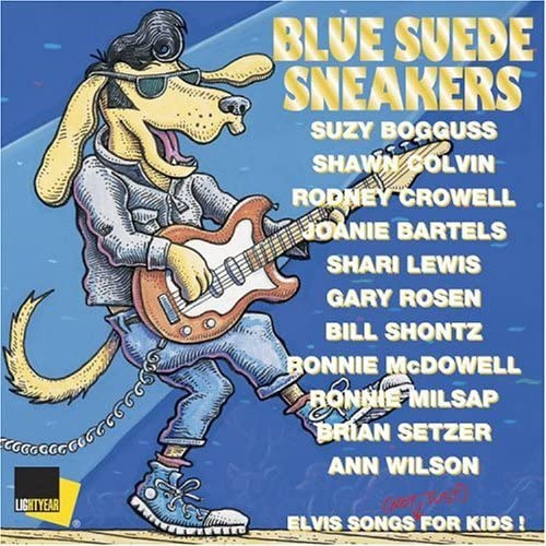 Blue Suede Sneakers / Various
