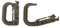 MFH 2er Pack Karabiner aus Plastik Karabinerhaken für Ausrüstung Outdoor Survival Camping (Coyote)
