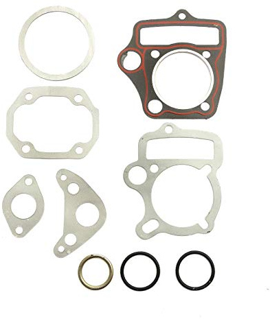 110cc 125cc Pit Dirt Bike Gasket Set Top End 52.4mm Head Base Round Oil Hole