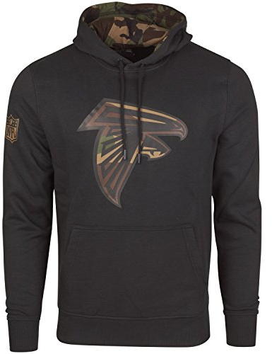 New Era Fleece Hoody - NFL Atlanta Falcons schwarz - XL