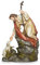 Joseph's Studio by Roman Jesus mit Lamm, 26,7 cm, christliche Heimdekoration und spirituelles Geschenk