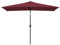 vidaXL Sonnenschirm 300x200cm Bordeauxrot Ampelschirm Marktschirm Gartenschirm