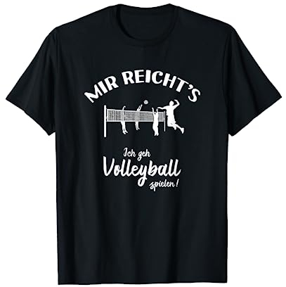 Ich geh Volleyball spielen! - Volley Beachvolleyball T-Shirt