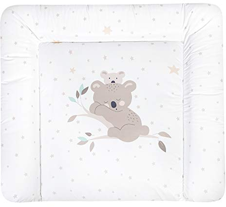 Julius Zöllner Wickelauflage Softy 65x75 cm - Wickelunterlage - wasserdicht und abwischbar - Made in Germany – Oeko-Tex Standard 100 – Koalas
