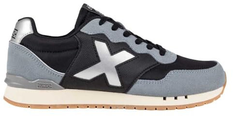 Munich Dash, Zapatillas Unisex Adulto, Negro/Azul, 36 EU