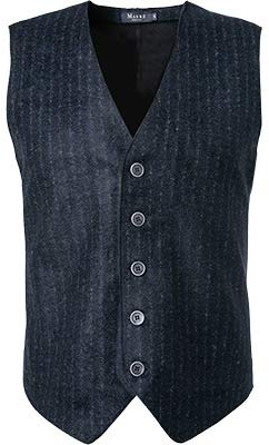 OLYMP Herren Krawatte Herren-Accessoire Gemustert Blau Onesize