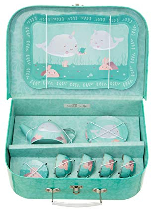 Sass & Belle Alma Narwhal Kinder-Teeservice