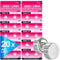 5Plus Group 20 PCS LR41 AG3 392 192 SR41SW L736 LR736 Battery 1.5V Button Coin Cell Batteries Used in Many Small Electronics, Watch, Calculators, Toys