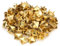 100 Stück 9mm Quadratische Nieten, Pyramidenförmiger Punknietbolzen, 4 Klauen Quadratische Nieten Kupfernieten für DIY-Dekoration(Gold)