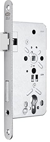 BKS Türschloss Profilzylinderschloss Klasse 3 Dornmaß 65 mm Stulp 24 mm DIN Links Entfernung 72 mm Einsteckschloss von SOTECH für Eingangstüren