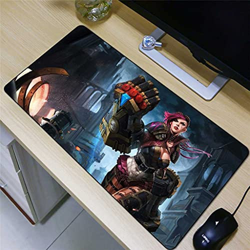 KJXNED Tapis De Souris XXL One Piece 3D Héroïne du Jeu Base en Caoutchouc Antidérapant Suivi de Haute Précision Mouse Pad Professionnel pour Jeux et Bureau 1000x500 mm