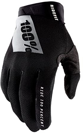 100% MTB-Handschuhe Ridefit Schwarz Gr. S