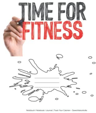 Track Your Calorien - Gewichtskontrolle: Notizbuch Notebook Journal A5 Softcover matt 6x9, 96 Seiten für 3 Monate zur Erfassung der Nährwerte, ... reduzieren I Geschenkidee I Gym Fitness