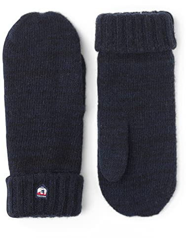 Hestra Bonnie Knit Fäustlinge Strickhandschuhe Fausthandschuhe Damen - mit Futter Winter Herbst-Winter - 10 HS dunkelblau