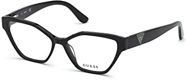 Guess Damen Gu2827 Sonnenbrille, schwarz (Shiny Black), 70