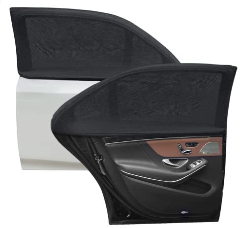 Pare Soleil Voiture Bébé, 2 Pièces Chaussette Voiture Résistance Maximale Aux UV, Convient à La Plupart des Voitures avec Une Bande Autocollante, Facile à Installer Et à Retirer(XL)