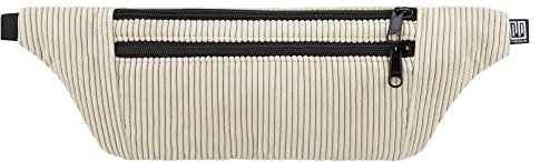 PP-Berlin Bauchtasche, Cord Beige, Flach, Vegan, Handgenäht in Berlin für Damen, Herren, Unisex. Hipbag, Umhängetasche, Schultertasche, Hüfttasche