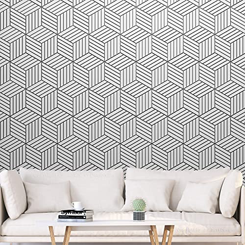 Ovegna Papier peint - Hexagons in Detail [450x315]