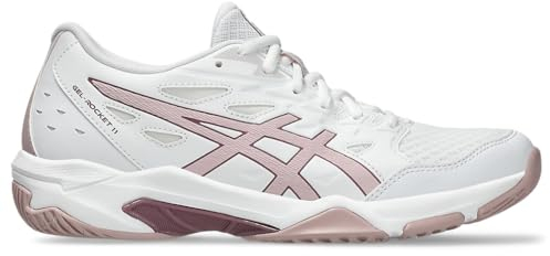 ASICS Gel-Rocket 11, Scarpe da Corsa Donna, Rosa Spartiacque Bianca, 40.5 EU