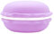HAN SHENG 1 x riesige Macaron-Aufbewahrungsbox, bunt, groß, Macaron-Schmuck, Aufbewahrungsbox, Behälter, Ohrring-Organizer (lila)