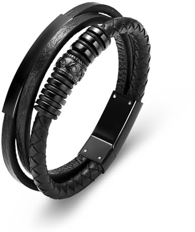 Urne Lederarmband Einäscherungsschmuck für Asche für Frauen Männer Memorial Manschette Armreif geflochtenes Armband