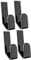 SEWACC 4 Pcs Keyboard Wall Mount Wall Holder for Keyboard Wall Mount Rack Keyboard Mount for Wall Keyboard Storage Rack Keyboard Accessories Keyboard Storage Holder Keyboard Rack
