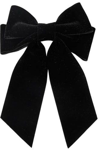 Fermaglio Per Capelli Con Fiocco In Velluto 1 Pezzo, Accessori Per Capelli Retrò, Accessori Per Capelli Da Donna, Accessori Per Capelli Con Fiocco Elegante, Accessori Per Capelli Semplici
