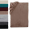 Visaggio Cashmere Touch Plüsch Spannbettlaken Premium Flauschiges Winter Nicky Teddyplüsch Spannbetttuch Bettlaken 90x200-100x200 cm Nougat Braun