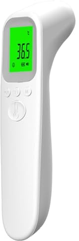 No -Touch -Temperaturmesser - Tragbarer digitaler Temperaturmonitor Genauer Thermograf | Menschliche Thermometer für Kinder, Jugendliche, Erwachsene, Senioren