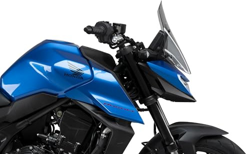 Puig 22424H New Generation Touring, sport screen made of high-impact acrylic with aerodynamic design tested in wind tunnel, metal supports and TÜV approved, Smoke