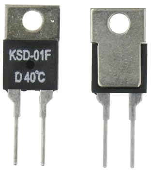 40 50 60 70 80 90 100 Grad Celsius NC Öffner NO Offen 1.5A Thermoschalter Temperatursensor Thermostat KSD-01F JUC-31F(95C,Normally open H)