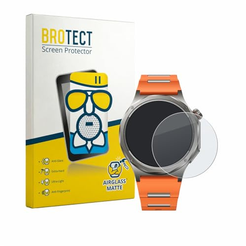 BROTECT Entspiegelungs Schutzglas für Oppo Watch X3 Schutzfolie Panzer Folie Glas Matt [Extrem Kratzfest 9H, Anti-Reflex, Anti-Fingerprint]