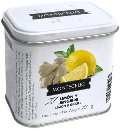 Montecelio - Infusión en Rama Limón Jengibre - 200 g
