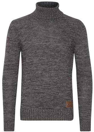 !Solid SDPhilaremo Herren Pullover Rollkragenpullover, L, Dark Grey (2890)