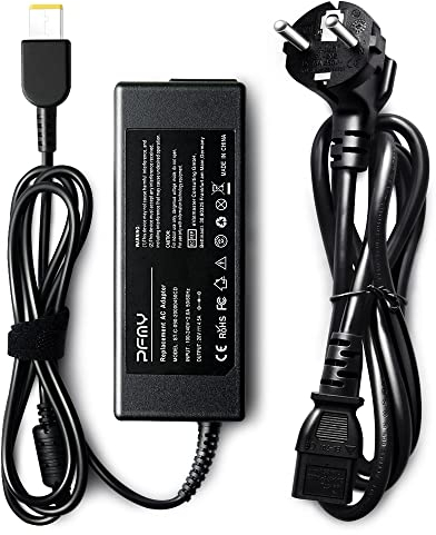 PFMY Notebook Laptops Netzteil Ladegerät 20V 4,5A 90W AC Adapter für Lenovo ThinkPad E450 E460 E470 E531 E540 E550 E555 E560 L450 L460 L470 L560 T400 T450 T460 T550 T55T560 G500 G40 G50 Z50
