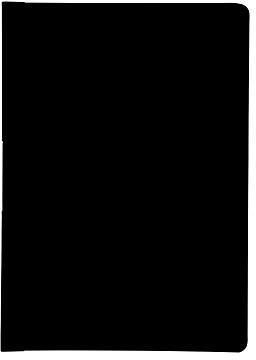 Idena 300567 - Klemmmappe DIN A4 (Schwarz, 15 Stück)