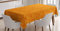 ABAKUHAUS Orange Tischdecke, Halloween-Kürbis-Schädel, Druck mit Klaren Farben ohne Verblassen Waschbar für innen oder Außen Bereich, 140 x 200 cm, Orange