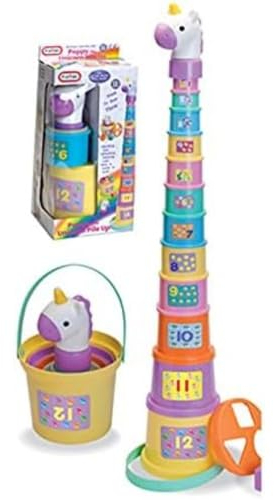 A to Z 55956 Stacking Cups, Multi,Medium