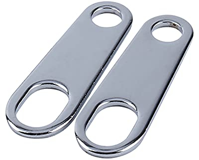 KIMISS Duokon Turn Bracket, A Pair Sliver Indicator Turn Fork Clamp Mounts Ears Shock Brackets Motorcycle Scooter