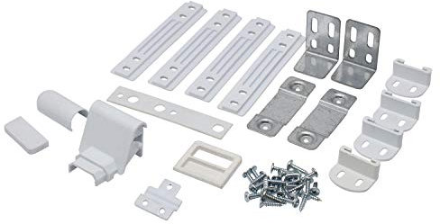 sparefixd Cupboard Door Installation Built in Kit to Fit Hotpoint Fridge Freezer