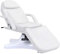 vidaXL Massagetisch Kosmetikliege Massageliege Kosmetikstuhl Beautyliege Therapieliege Massagebank Behandlungsliege Weiß 180x62x(86,5-118) cm